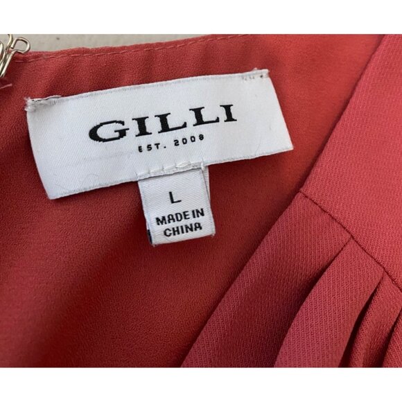 Gilli Womens Sleeveless ROSE Jumpsuit Large - Picture 4 of 13